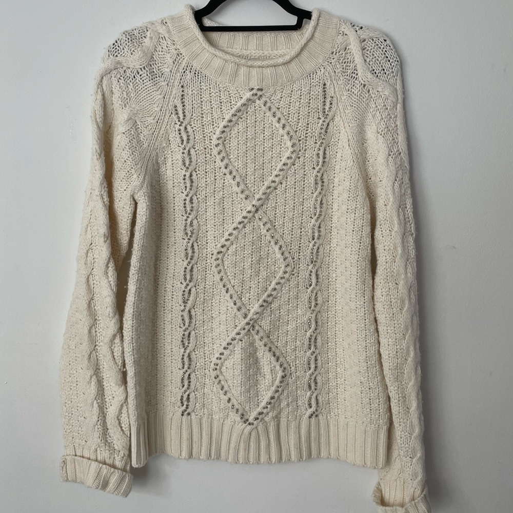 J. Crew Cable Knit Sweater - Picture 3 of 7